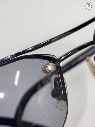 商品画像：サングラス/--/BLK/BLK/メンズ 9