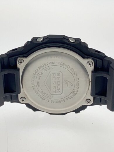 商品画像：クォーツ腕時計/デジタル/ラバー/BLK/BLK/DW-5600UBB// 3