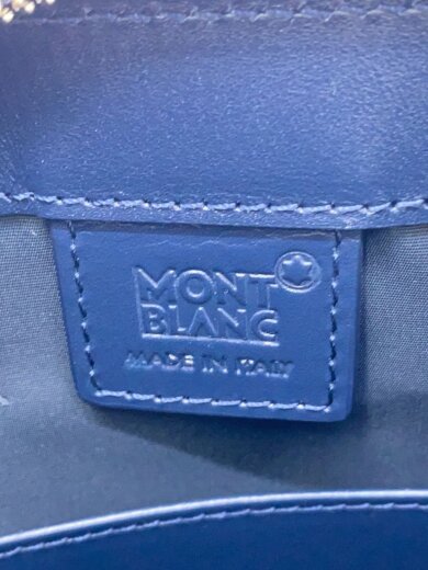商品画像：MONTBLANC/モンブラン/セカンドバッグ/レザー/ネイビー/無地/MB126067// 5