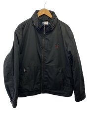 スイングトップ/裏地フリース/ブルゾン/XXL/ポリエステル/ブラック