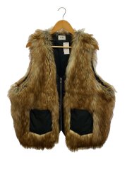 ベスト/FREE/アクリル/BRW/19-FW-VT-01