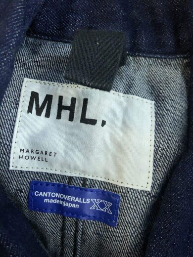 画像：MHL. × CANTON24SS/CANTON LIGHT DENIM/長袖ワンピース/36/デニム/IDG/595-4153