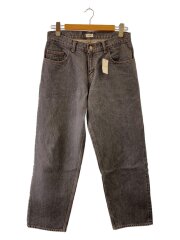スビンコットン 13.5oz バギーデニムパンツ/30/GRY/NPTM-11BG