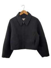 Wool Zip Blouson/36/ウール/GRY/12320201