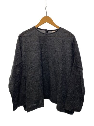 商品画像：ウールガーゼワイドプルオーバー/FREE/ウール/GRY/GA47-23S012 1