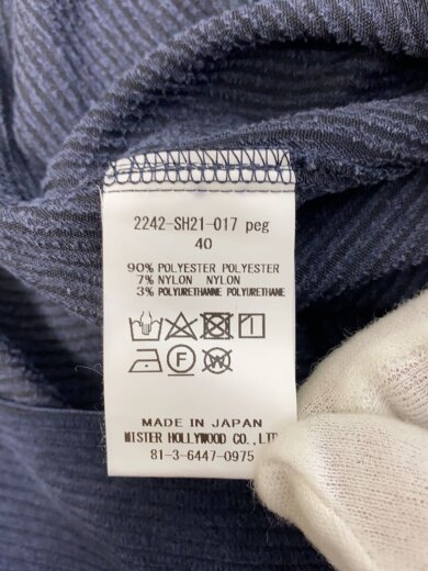 商品画像：FALL2024 COMPILE/長袖シャツ/40/ポリエステル/NVY/2242-SH21-017 4