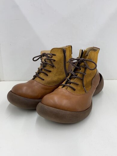 商品画像：レースアップブーツ/L/BRW/スウェード 2