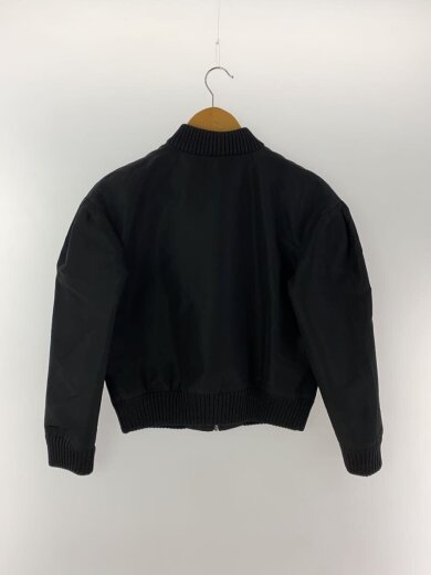 商品画像：刺繍ブルゾン/42/ポリエステル/BLK/460788 2