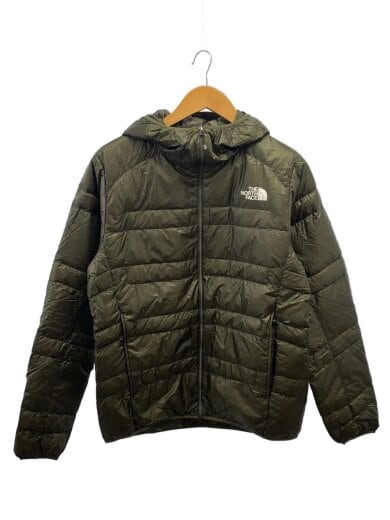 商品画像：LIGHT HEAT HOODIE_ライトヒートフーディー/M/ナイロン/カーキ/ND92334/ダウンジャケット// 1