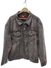 綿セルヴィッチデニム製品加工/Gジャン/XS/デニム/GRY/WO-J203/AD2024