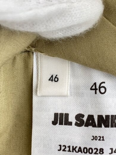 商品画像：テーパードパンツ/裾ジップ/46/ウール/KHK/J21KA0028 5