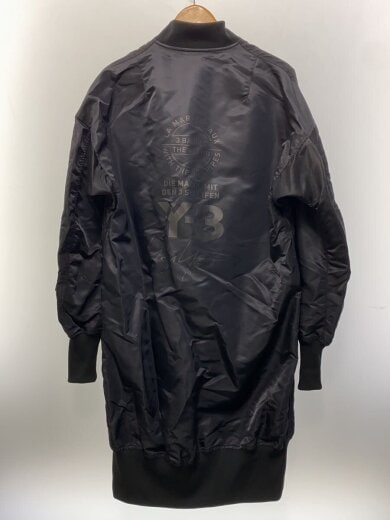 商品画像：LONG BOMBER COAT/ブルゾン/XS/ナイロン/BLK/CY6923 2