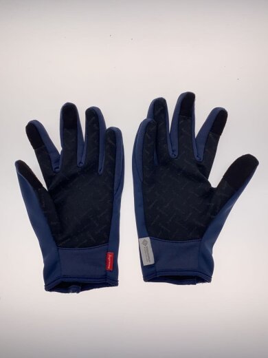 商品画像：24AW/WINDSTOPPER ZIP GLOVES/手袋/--/NVY/無地/メンズ 2