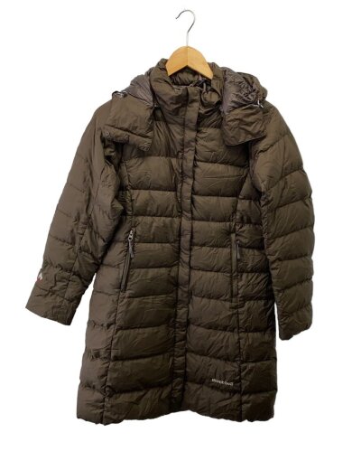 商品画像：ロングダウンジャケット/S/ポリエステル/BRW/1101279 1