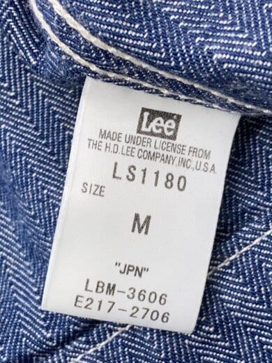 商品画像：70s復刻/HBT/ツナギ/オールインワン/M/コットン/BLU/LS1180 5