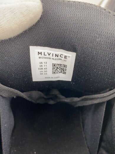 商品画像：ローカットスニーカー/30cm/BLK/MV25SS08-RLE52BK 5