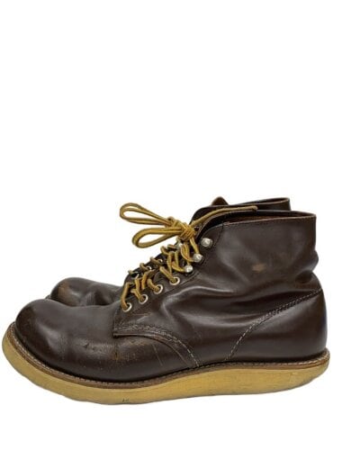 商品画像：犬タグワークブーツ/--/BRW/レザー 1