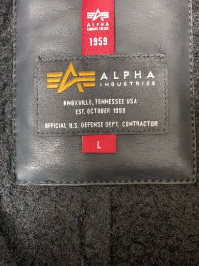 商品画像：B-3/L/フェイクムートンジャケットBLK/TA1364-8001 4