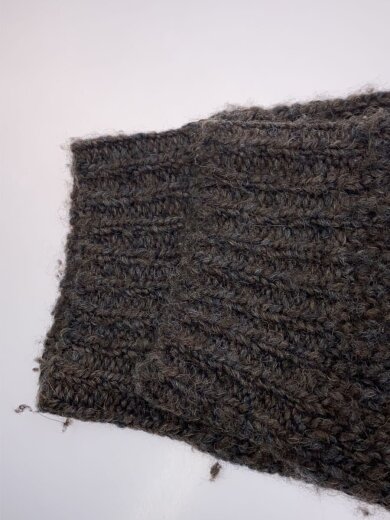 商品画像：ウールアルパカニットロンパース/--/ウール/GRY/8713-1-060004 5