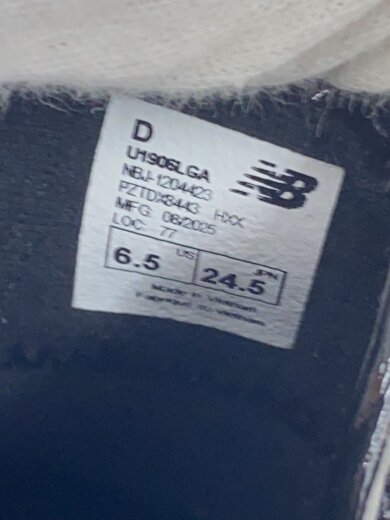 商品画像：×NEW BALANCE/ローファー/24.5cm/YLW/U1906LGA 5