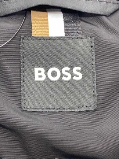 商品画像：異素材ボンバージャケット/ブルゾン/L/コットン/BLK 3