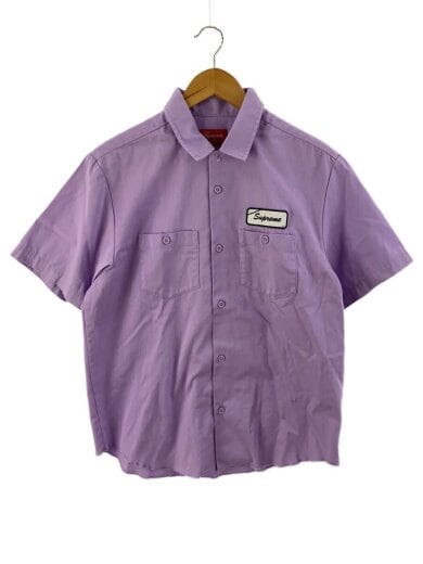 商品画像：半袖シャツ/S/コットン/パープル 1