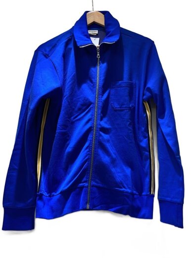 商品画像：トラックジャケット/M/ナイロン/BLU/毛羽立ち有 1