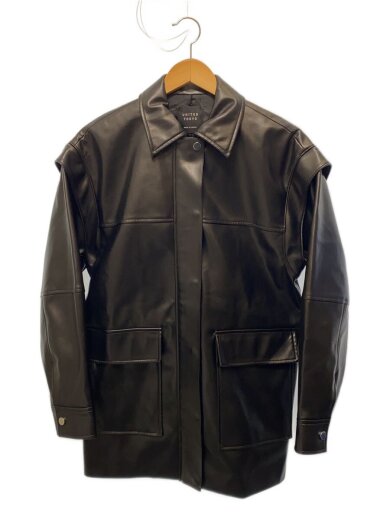 商品画像：レザージャケット・ブルゾン/FREE/ポリエステル/BLK/143550001 1