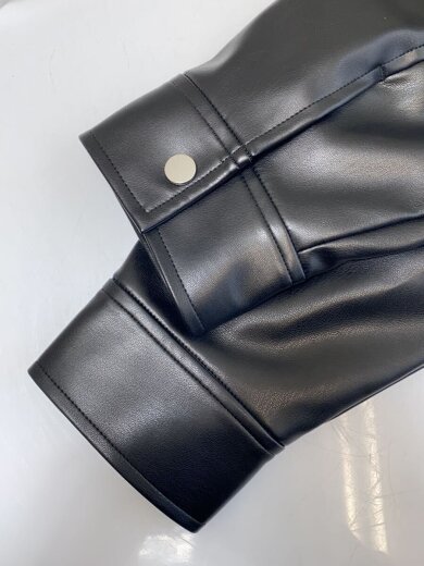 商品画像：レザージャケット・ブルゾン/FREE/ポリエステル/BLK/143550001 6