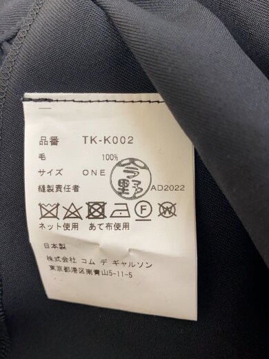 商品画像：AD2022/段フリル付け襟/トップス/one/ウール/BLK/TK-K002// 4