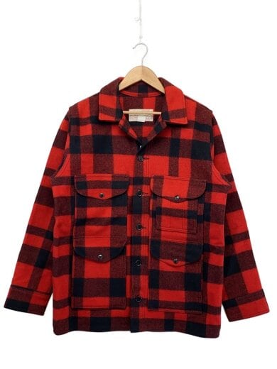 商品画像：マッキーノクルーザージャケット/38/ウールジャケット/レッド/USA製/チェック/FSJ1110 1