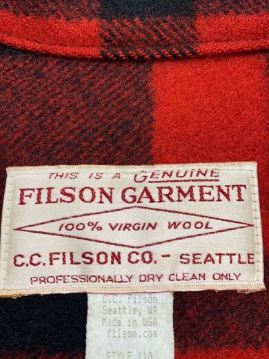 商品画像：マッキーノクルーザージャケット/38/ウールジャケット/レッド/USA製/チェック/FSJ1110 3