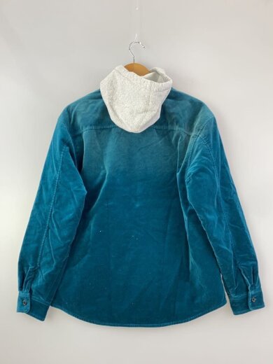 商品画像：25AW Quilted Lined Hooded Velvet Shirt/S/ベロア/GRN/無// 2