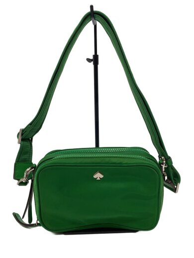 商品画像：スモールカメラショルダーバッグ/ナイロン/GRN/WKRU7038 1