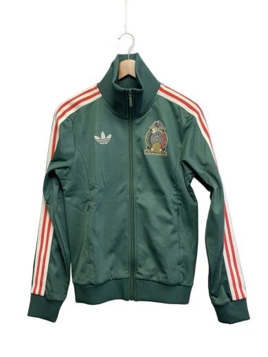 商品画像：Mexico Beckenbauer Track Top/ジャージ/S/コットン/GRN/IU2175// 1