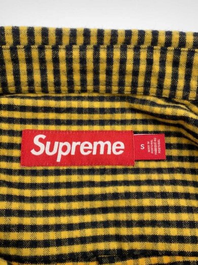 商品画像：24SS/loose fit flannel oxford shirt/長袖シャツ/S/コットン/YLW/? NULL ? 3