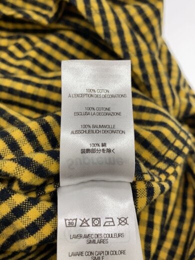 商品画像：24SS/loose fit flannel oxford shirt/長袖シャツ/S/コットン/YLW/? NULL ? 4