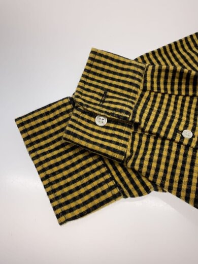 商品画像：24SS/loose fit flannel oxford shirt/長袖シャツ/S/コットン/YLW/? NULL ? 5