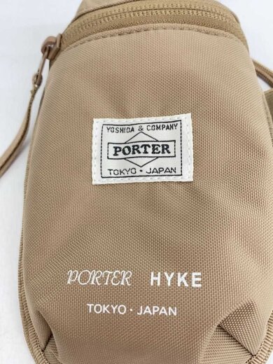 商品画像：×HYKE/ARM POUCH/ポーチ/ナイロン/KHK/381-19544 5