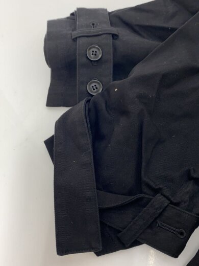 商品画像：26SS/COTTON TWILL WIDE COLLAR JACKET/S/ブラック/YM-J81-002 5