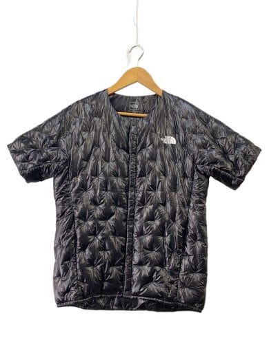 商品画像：LEOPARD TEE/S/ナイロン/ブラック/半袖ダウンジャケット/ND91604/ェオパードティー// 1