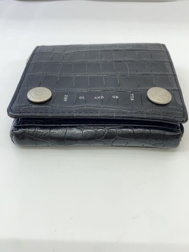 商品画像：2つ折り財布/MULTI BIKER WALLT/レザー/BLK/メンズ// 4