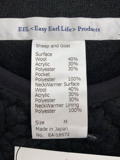 商品画像：Sheep and Goat/ニット・セーター(厚手)/M/ウール/BLK/EA-18572 4