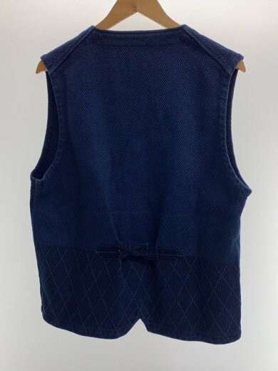 商品画像：KENDO VEST/ベスト/L/コットン/IDG/刺し子 2