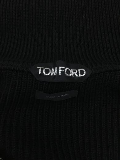 画像：TOM FORDカーディガン(厚手)/52/ウール/BLK/19aw/ドライバーズニット3