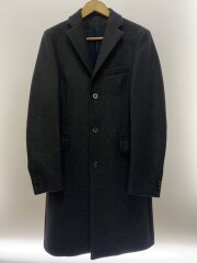 チェスターコート/46/ウール/BLK/無地/GARRET AW13