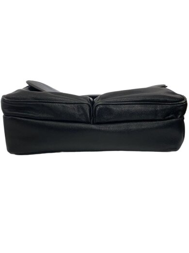 商品画像：ショルダーバッグ/レザー/BLK 4