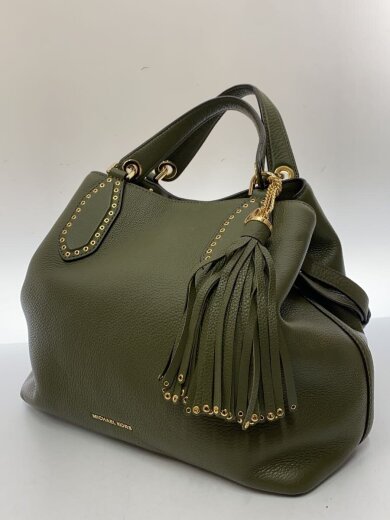 商品画像：ショルダーバッグ/レザー/KHK/無地/30s7gbns3l 2