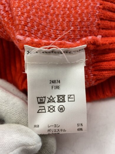 商品画像：ニット・セーター(厚手)/--/レーヨン/ORN/総柄/24874 4