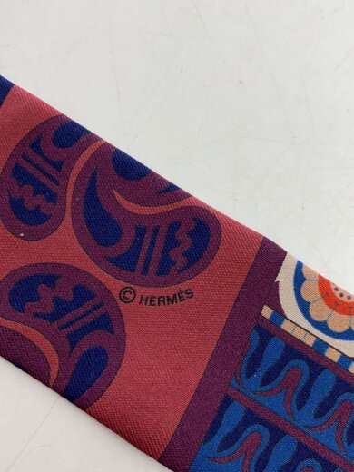 商品画像：スカーフ/シルク/NVY/総柄/レディース 3